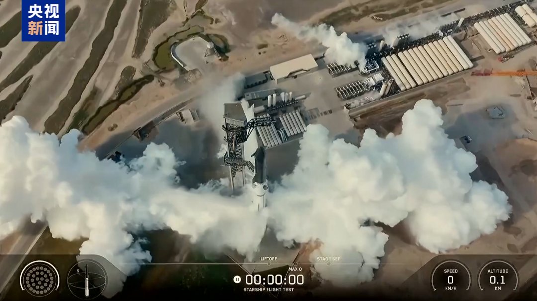 现场画面:升空前1秒突然中止,SpaceX“星舰”试飞取消,马斯克回应!公司股价已跌破发行价,近1个月跌超40%,市值蒸发超1万亿美元